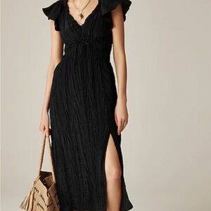 J. Crew Black Palermo Dress